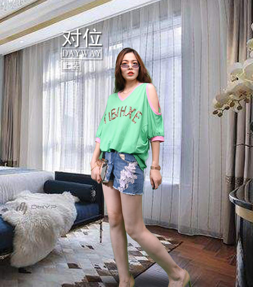 朝子SXAJS4_T恤_ZK_ZRX 商品图0