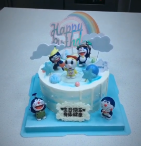 叮当猫蛋糕（卡通款）