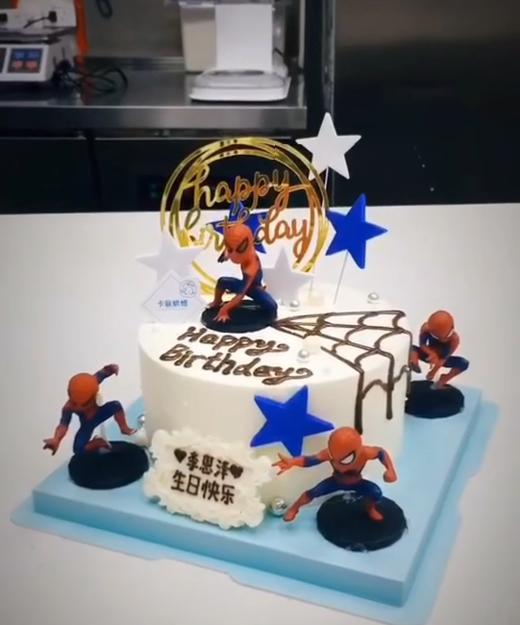 蜘蛛侠蛋糕 商品图1