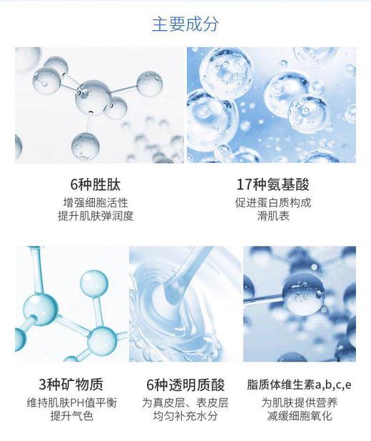 韩国VV面膜-蓝色安瓶补水-绿色吊瓶童颜-10片/盒-会员6折 商品图1