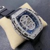 [抱拳]【 RICHARD MILLERM 】理查德米勒 52-01镂空骷髅头腕表．经典的酒桶造型壳身使用新材料氧化锆壳打造，沿用纳米防变色防磨损敖超前技术。骷髅头轮廓突出，造型霸气不羁，具有震撼人心 商品缩略图14