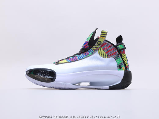 乔丹AJ34 八村塁 鸳鸯配色 樱花 祥云 致敬日本樱花季！最新 Air Jordan 34 PE 华盛顿奇才队八村塁（Rui Hachimura）此次全新 PE 配色以白色为底色 商品图0