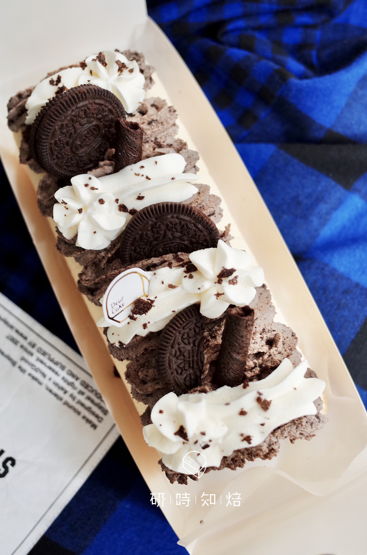 奥利奥咸奶油蛋糕卷