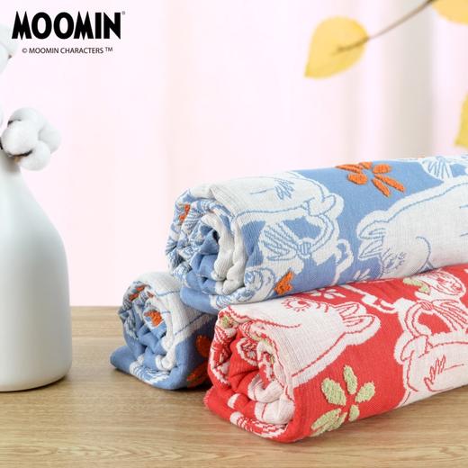 5F  毛巾美术馆浴巾 姆明花朵系列 商品图0