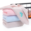 【毛巾】*柔软吸水小毛巾儿童纯棉毛巾 可爱卡通刺绣童巾 婴童洗脸面巾 商品缩略图0