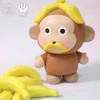 Unbox 三丽鸥 MONKICHI 淘气猴 香蕉胡子 潮玩搪胶 商品缩略图4