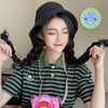 假发女长发帽子一体女春夏时尚网红自然全头套泡面羊毛卷新式发套 商品缩略图7