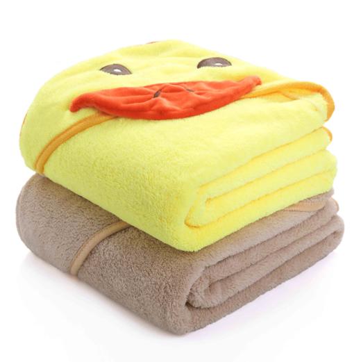 【浴巾】四季可用 母婴用品 儿童连帽浴袍宝宝卡通造型浴巾 婴儿抱被 商品图2