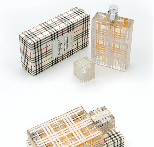 英国burberry巴宝莉白格子英伦风格女士持久清新淡香水50ml香港直邮