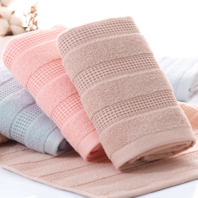 【毛巾】纯棉家用面巾 情侣毛巾浴巾 32股提花洗脸巾