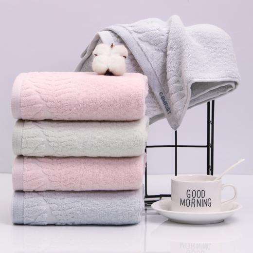 【毛巾】*纯棉吸水素色毛巾 洗脸巾男女适用 商品图0