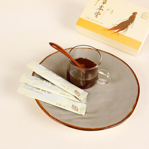 每日健康元气补给 人参茯苓草本膏 10g*10条/盒【5月3到期，介意慎拍】 商品图3