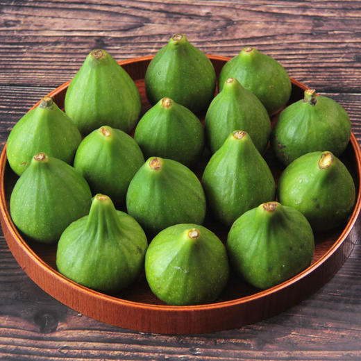 【力荐】威海青皮无花果,无农药,纯天然果,个大饱满 3斤装(20-30个)