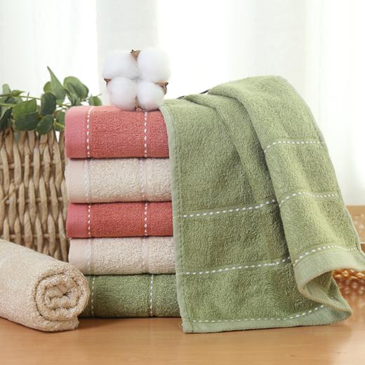 【毛巾】滴断档竹纤维毛巾吸水加厚纯色竹纤维毛巾 商品图0