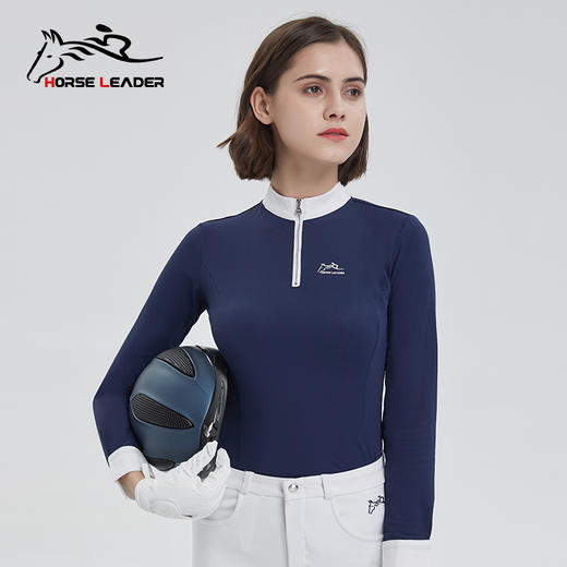 horseleader春夏女士马术长袖T恤-WAH9309 商品图2