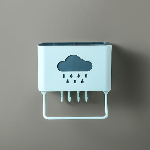 【积分兑换】【筷子置物架多功能筷子篓架】托挂式厨房用品餐具收纳盒筷子筒筷笼 商品图7