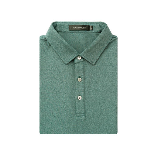 鑫缘 男真丝针织短袖T恤 GT3977 商品图6