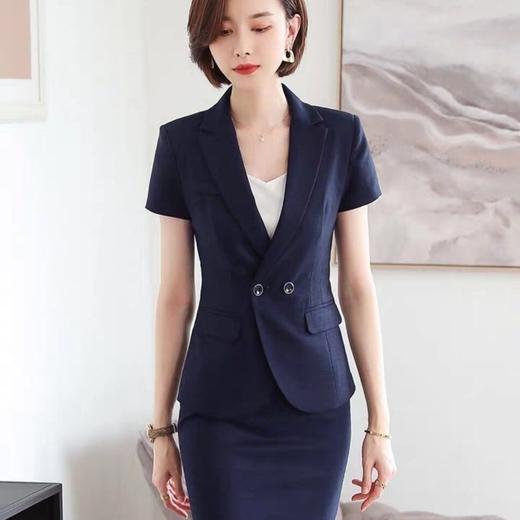 XP-GS1535高端职业装套装夏季酒店前台经理制服工装西装 商品图3