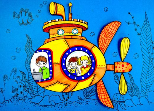 《一起探寻深海的秘密》潜水艇/【自动发货：下单后，点击手机短信中收到的链接，即可获取文件下载的链接；如有任何问题，可添加客服微信hm33268获得帮助】
 商品图0