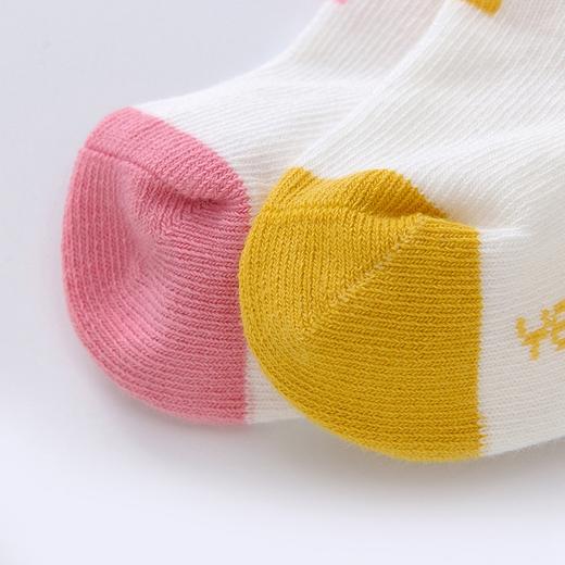 英氏婴儿袜子2020秋季新款短袜男女童四季袜薄棉袜YIWCJ30040A01 商品图3