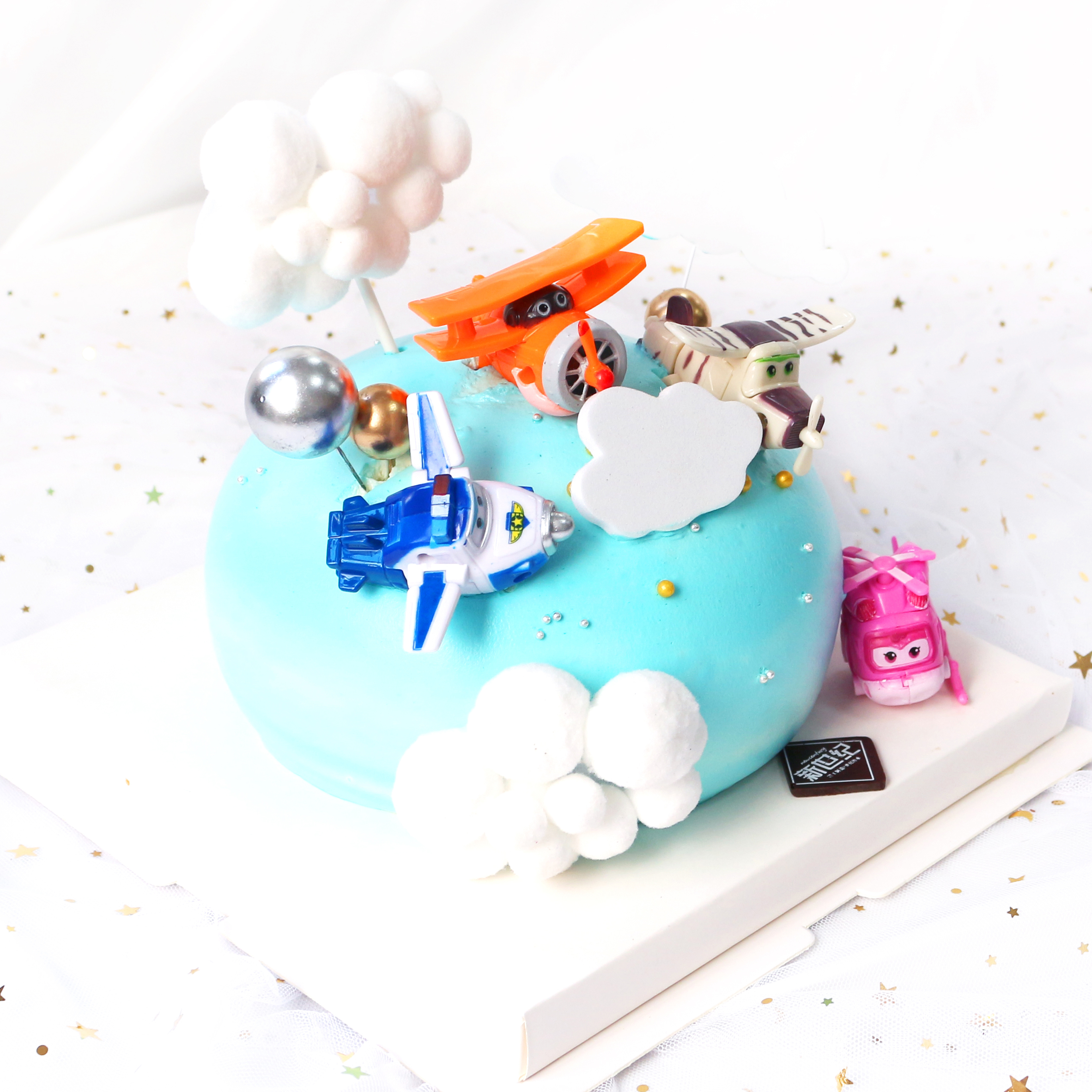 【卡通蛋糕】飞侠百变（自提返红包）