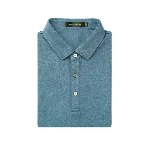 鑫缘 男真丝针织短袖T恤 GT3977 商品图3