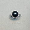 【每日特选】14K白金大溪地黑珍珠钻石戒指(预约看货) 商品缩略图6