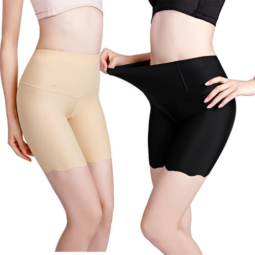 MNF-110-b高腰收腹裤女产后冰丝无痕平角提臀美体塑身裤 商品图0