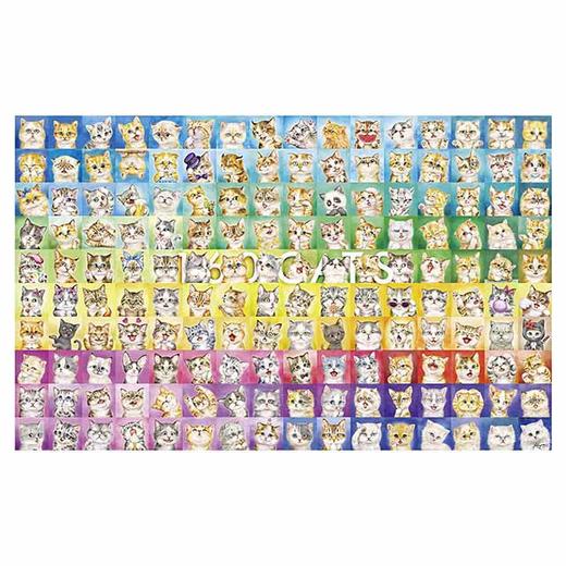 4000片 平面拼图 塑料拼图 H2090  Kayomi-猫咪大集合 商品图1