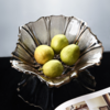 【果盘】*花瓣创意水晶果盘现代简约客厅家用茶几大号个性玻璃水果盘零食碟 商品缩略图1