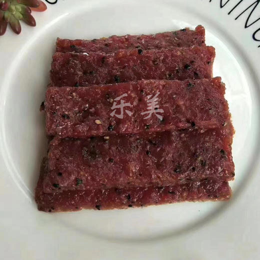 果汁/黑椒猪肉脯250克 商品图2