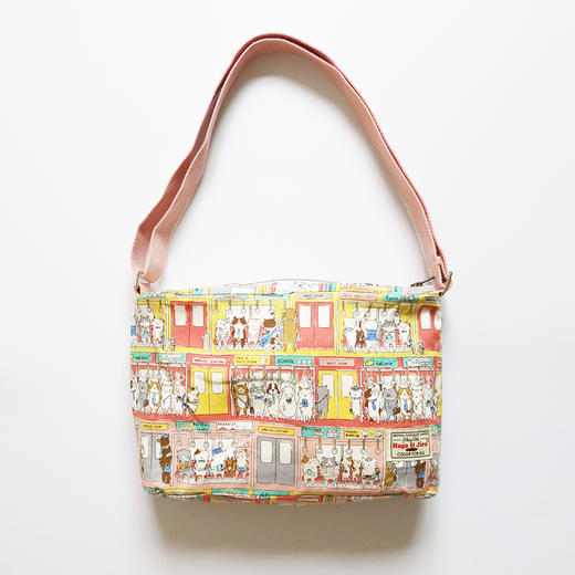 HUGOJIRO中号斜挎包POPOLO电车猫猫 商品图2