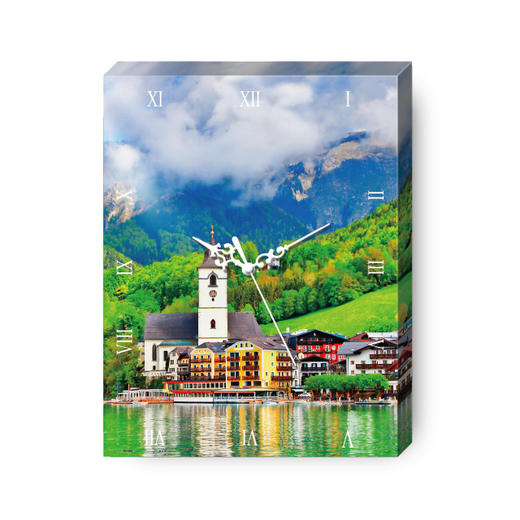 【折扣商品 不退不换】366片 无框时钟拼图  HK1004 沃尔夫冈湖的宁静时分 商品图0