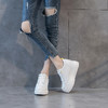 LM-L1700百搭低帮透气厚底松糕休闲鞋内增高小白鞋 商品缩略图1