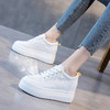 LM-L1700百搭低帮透气厚底松糕休闲鞋内增高小白鞋 商品缩略图2