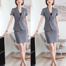 XP-GS1535高端职业装套装夏季酒店前台经理制服工装西装