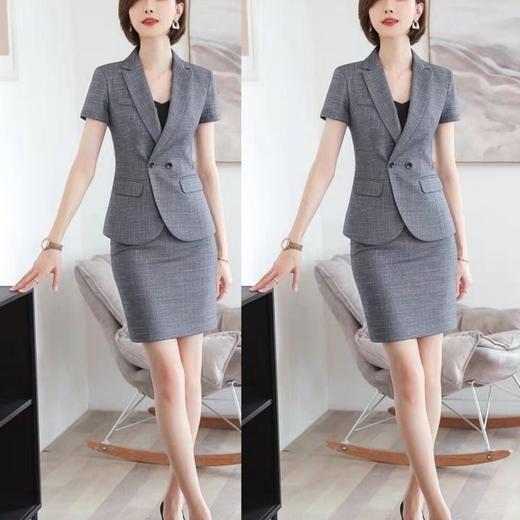 XP-GS1535高端职业装套装夏季酒店前台经理制服工装西装 商品图0