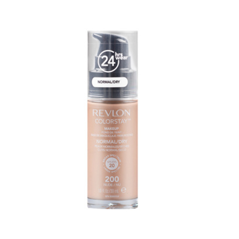 Revlon/露华浓24小时不脱色粉底液30ml 中干性200 粉调偏白JPY带授权招加盟代理