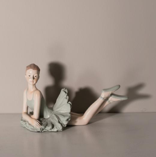 【装饰品】北欧艺术可爱少女心芭蕾舞女孩小摆件创意儿童房间桌面装饰品礼物 商品图2