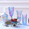 【创意摆件】*创意 现代 彩色玻璃花瓶 玻璃果盘 糖缸摆件 家居软装工艺品 礼品 商品缩略图0