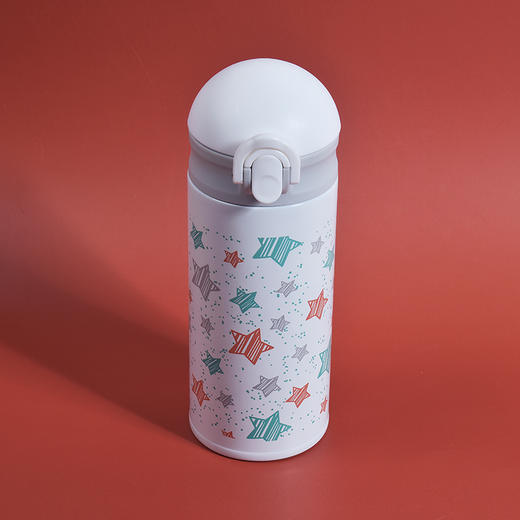 弹盖保温杯350ML女学生可爱韩版小巧便携呆萌少女心女士水杯ins防漏杯子JJ20919 商品图3