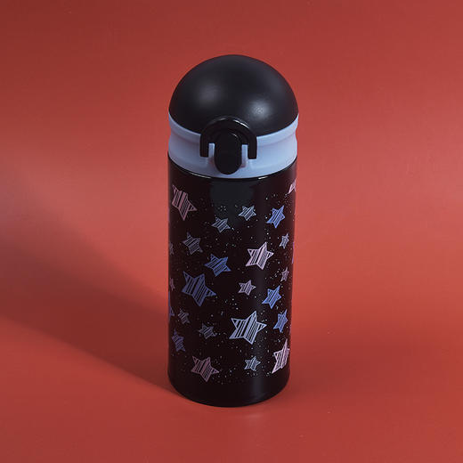 弹盖保温杯350ML女学生可爱韩版小巧便携呆萌少女心女士水杯ins防漏杯子JJ20919 商品图4