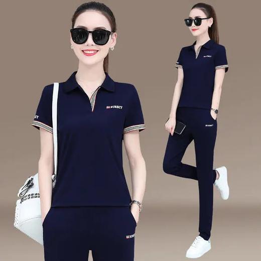 SP-XSL8-6355休闲时尚显瘦两件套运动套装 商品图0