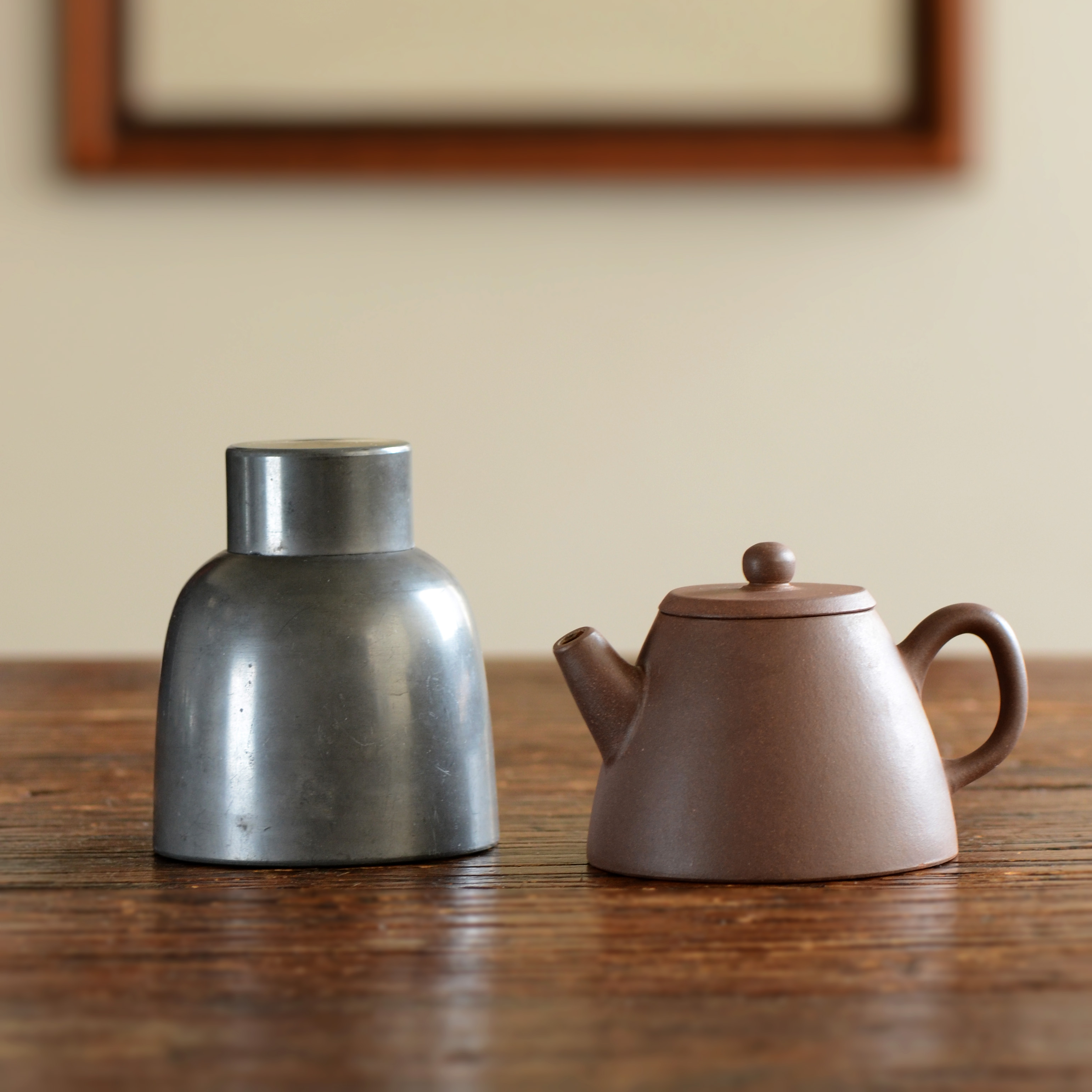 清末秦权茶具组