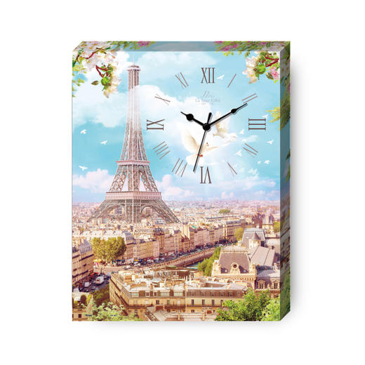 366片 无框时钟拼图 塑料拼图HK1003 巴黎春之颂 商品图0