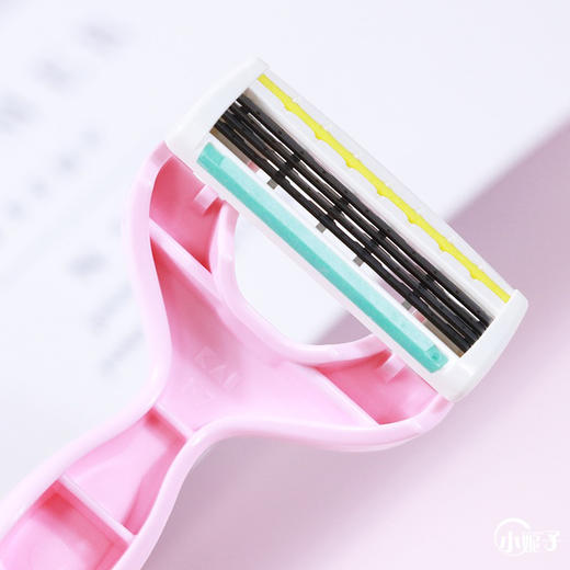 日本贝印刮毛刀四枚刀片（单一把） 商品图5