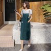 WZNH-HSYL1913时尚新款牛仔背带裙两件套减龄女套裙 商品缩略图2