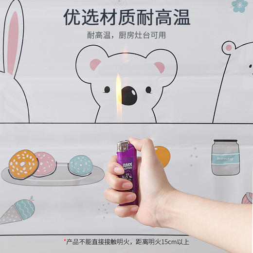 【厨房防油贴纸、2张】瓷砖墙贴自粘厨房用品墙纸防水防潮壁纸 商品图4