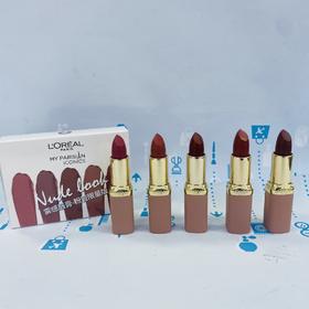 欧莱雅雾感唇膏粉管限量套（304385）