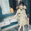 SY-TX95385新款小女孩中国风古装汉服公主裙儿童洋气旗袍 商品缩略图3